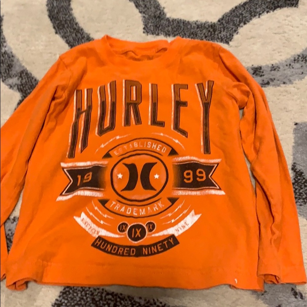 Boys Hurley Long Sleeve T-Shirt